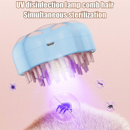 Electric Cat Dog Spray Comb