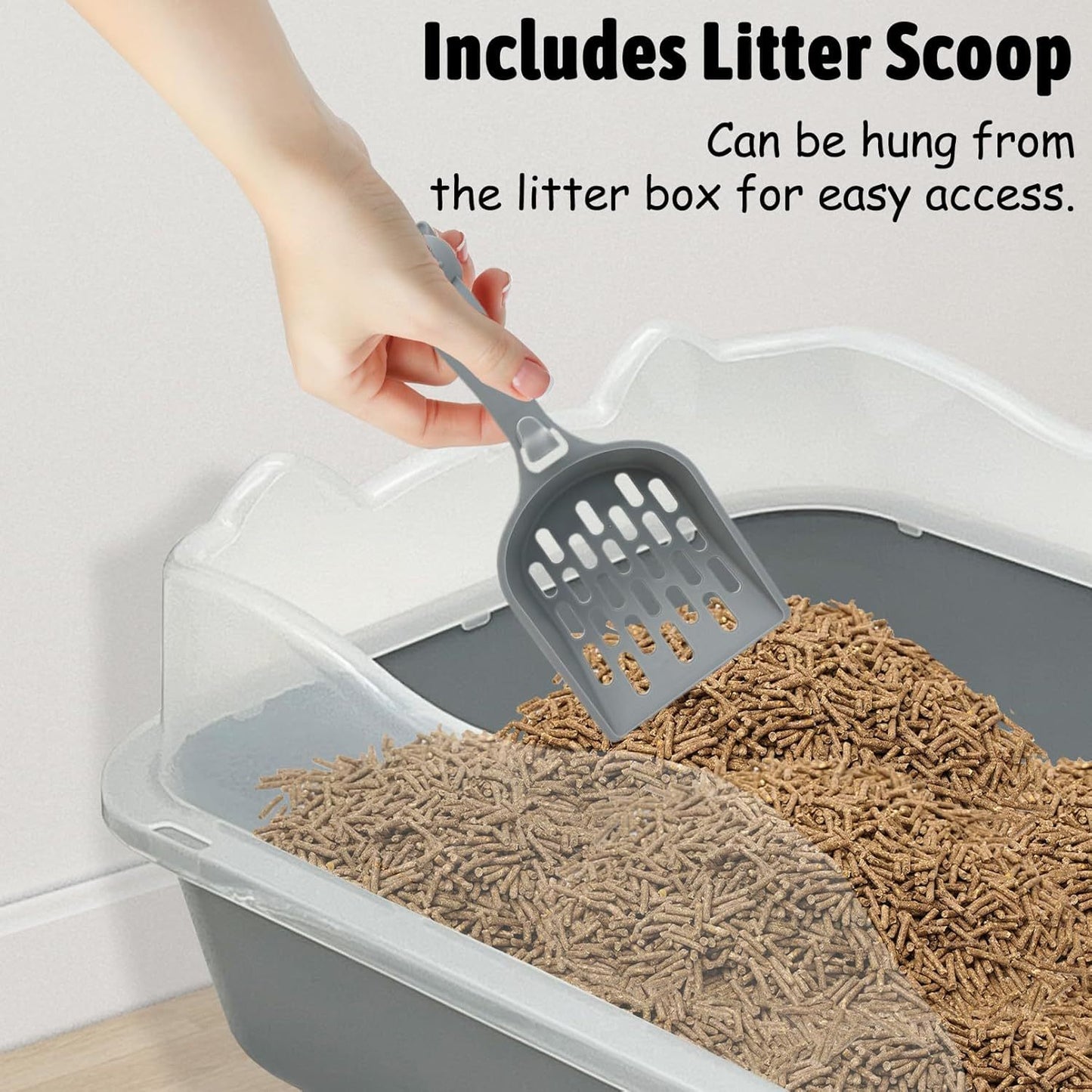 Sifting Cat Litter Box For Kittens Open Litter Box With High Sides Detachable Small Pet Toilet Travel Litter Pan For Kitty And Thiny Cats
