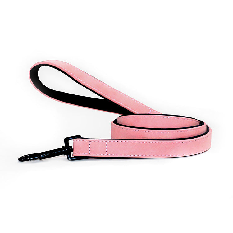 Dog Pull-resistant Leather Leash