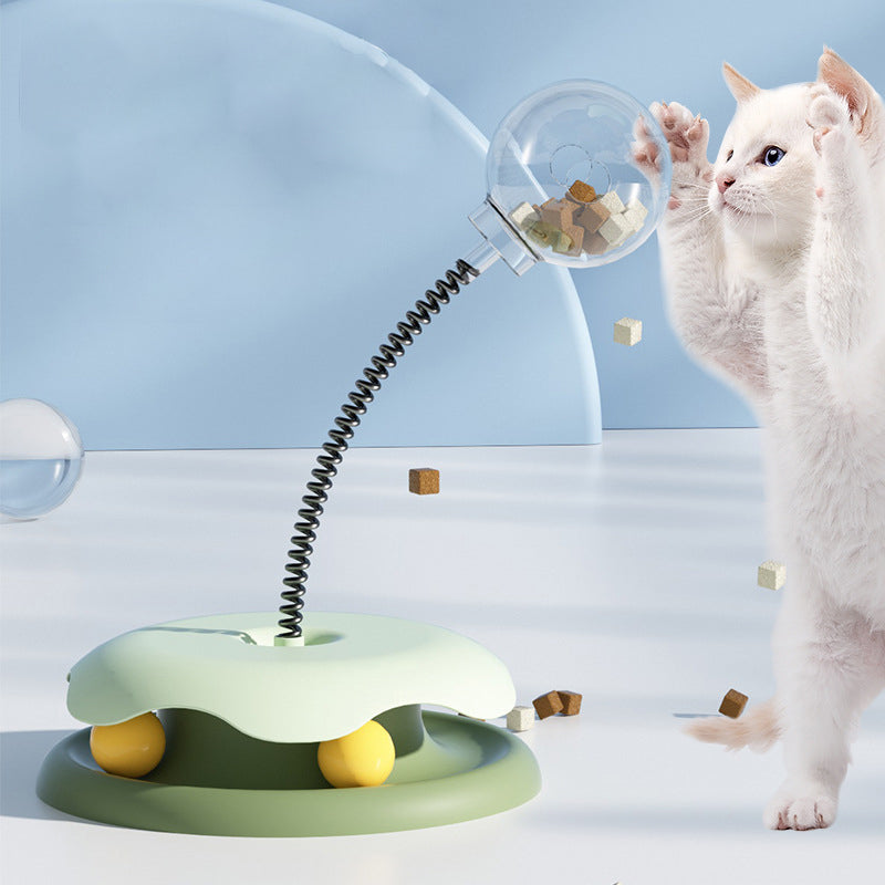 Cat Leakage Food 2 In 1 Toys